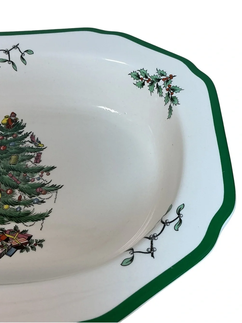 Spode Christmas Tree Serve Dish 11 x 8.5 S3324 R